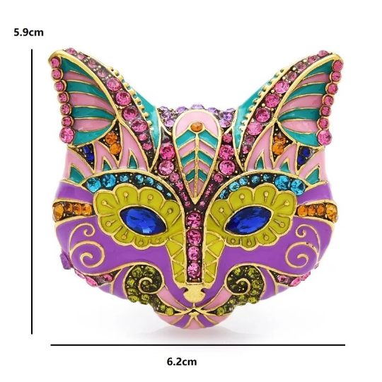 Cat Brooch Pin