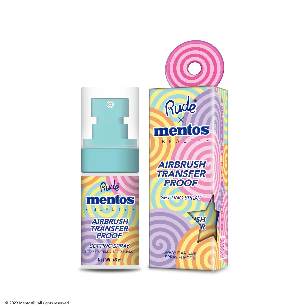 Mentos Airbrush Transfer Proof Setting Spray