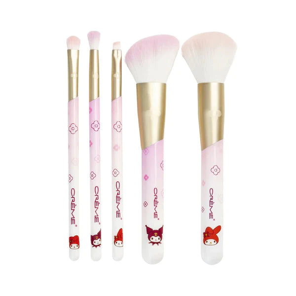 My Melody & Kuromi Lunar Makeup Brushes Collection