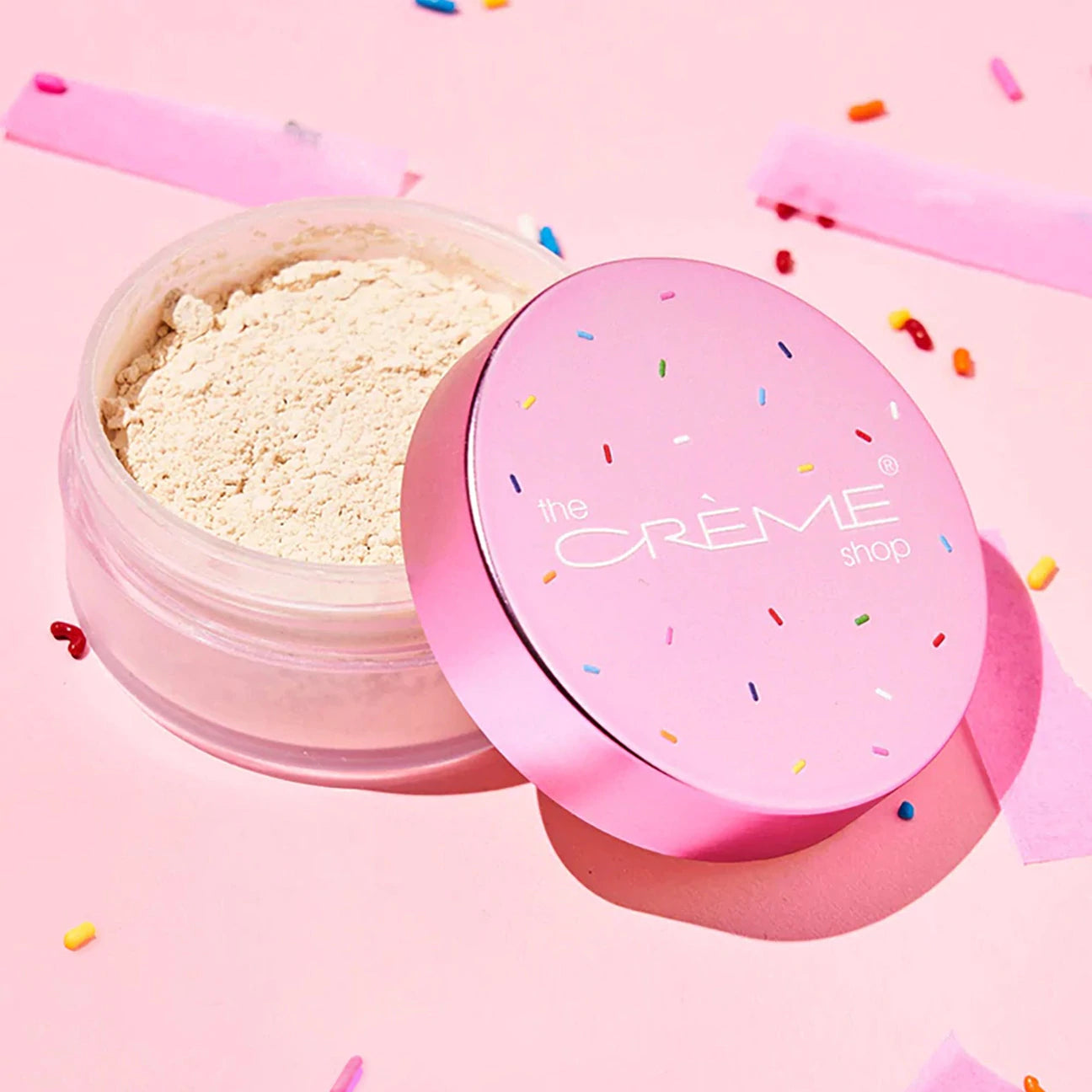 THE CREME SHOP - NATURAL CAKE FACE POWDER Brightening Setting Powder