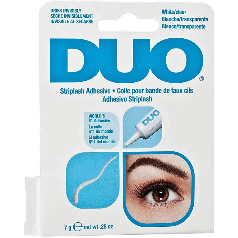 DUO - GLUE WHITE/CLEAR ADHESIVE/Eyelash glue