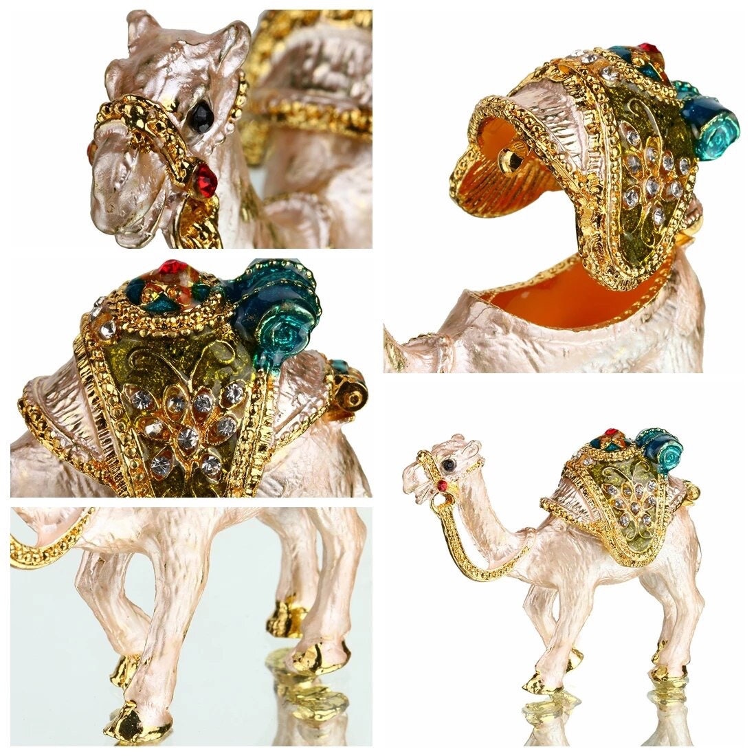 Camel Jeweled Trinket Box| Camel Jewelry Storage