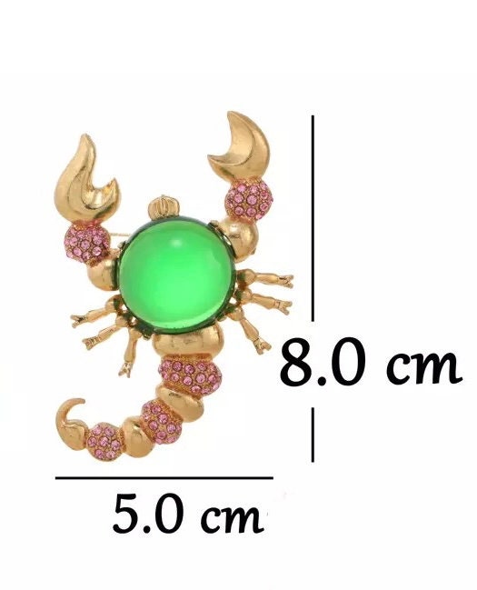 Scorpion Brooch Pin