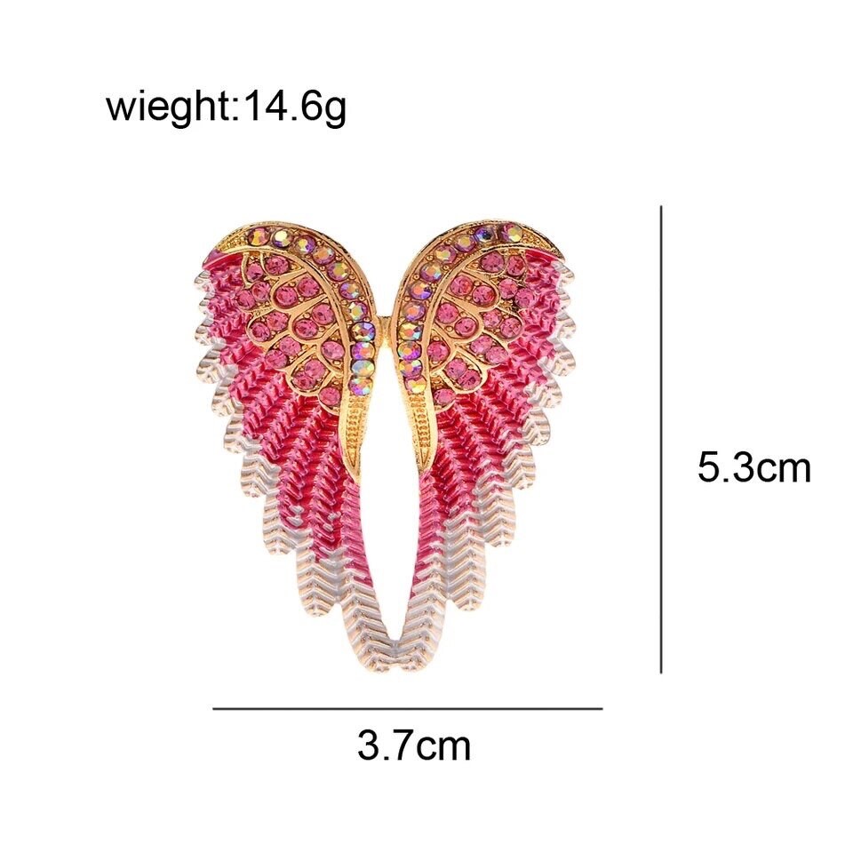 Angel Wings Brooch