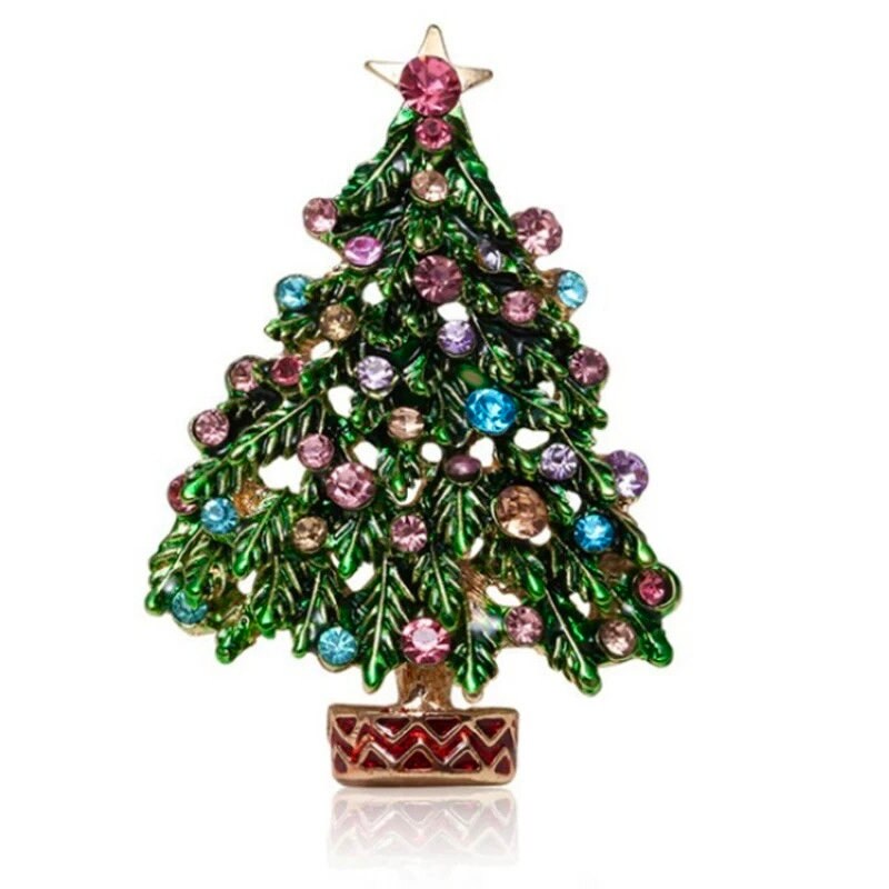 Christmas Tree Brooch pin