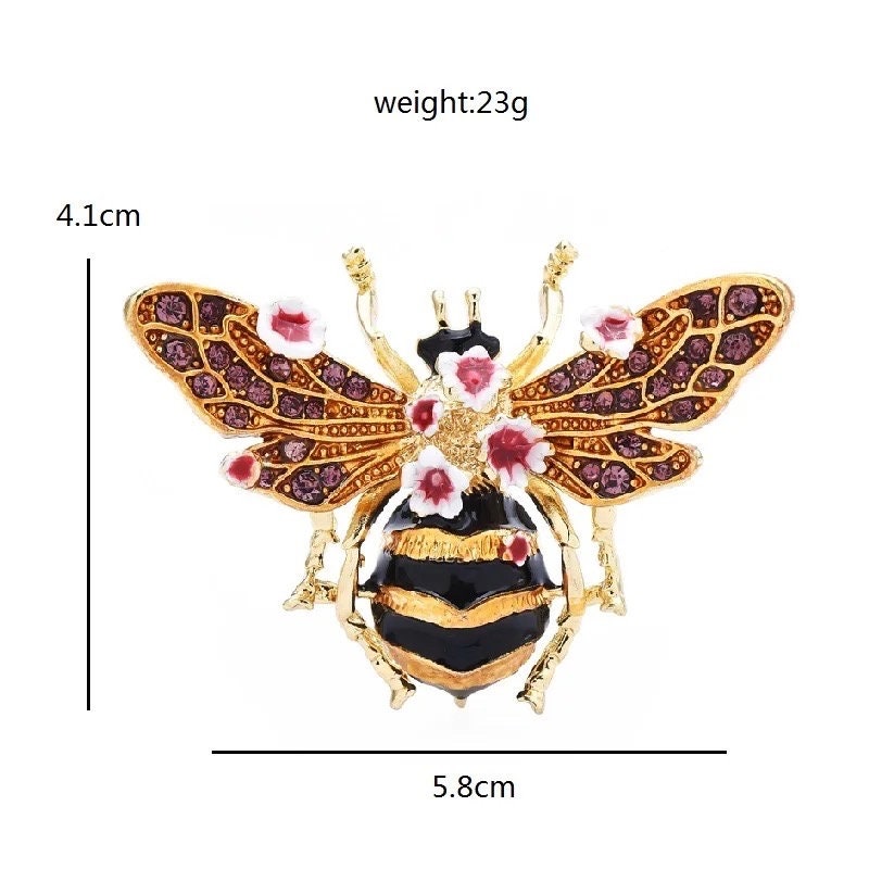 Bee Brooch Pin