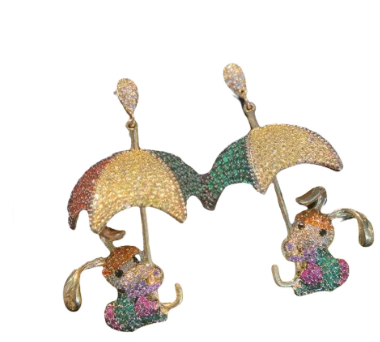 Rabbit Earrings| Easter Earrings - Pink Fantasma