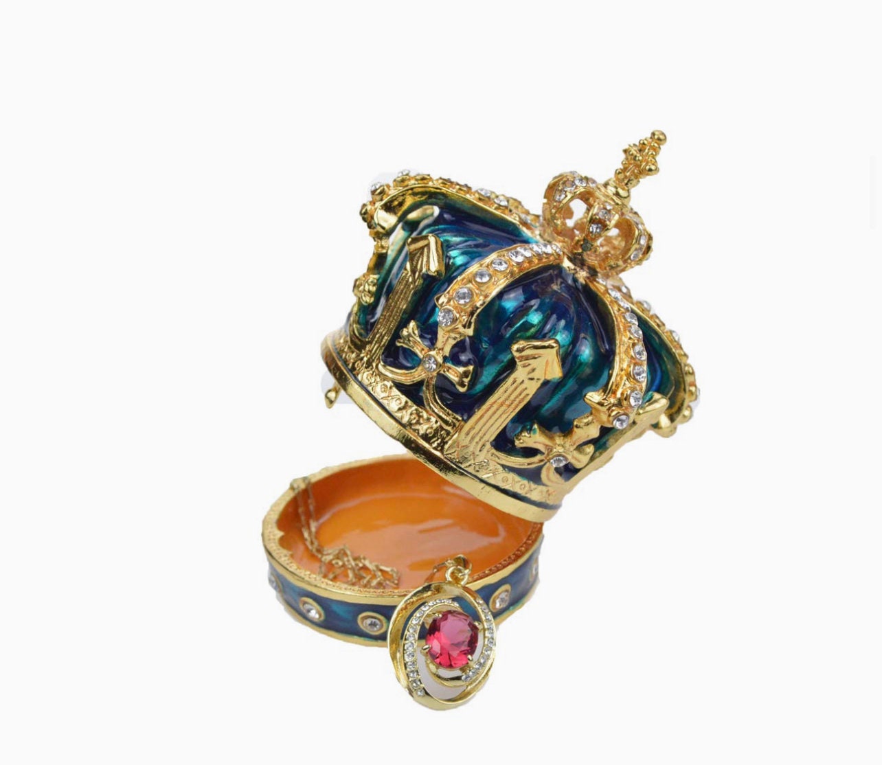 Crown Jewelry box/Crown Trinket box|Trinket boxes gifts - Pink Fantasma