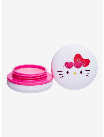 The Creme Shop Hello Kitty Macaron Lip Balm - Strawberry Milkshake Flavored