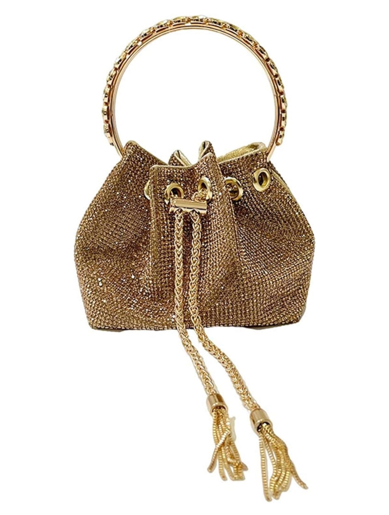 Crystal Cluth Purse