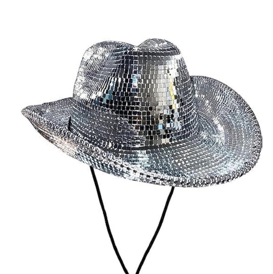 Disco Ball Cowboy Hat