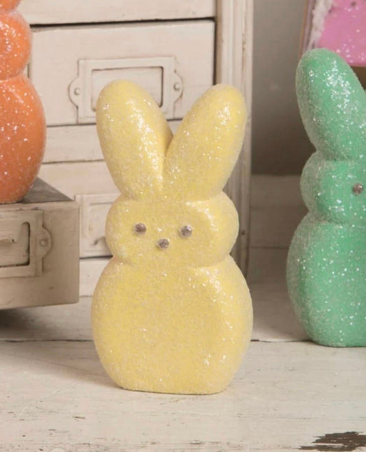 Yellow Easter Bunny Peeps Holiday Decor