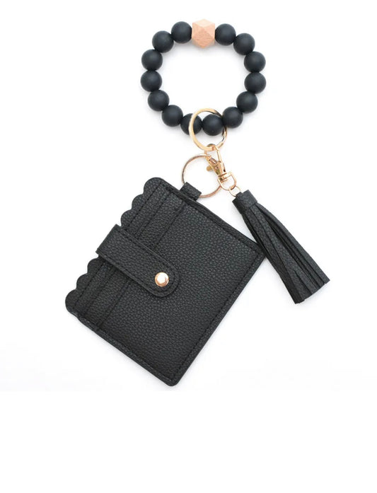 Cardholder with wristlet/Keychain Wallet