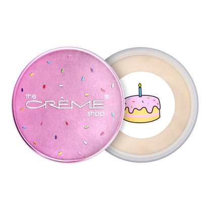 THE CREME SHOP - NATURAL CAKE FACE POWDER  Brightening Setting Powder