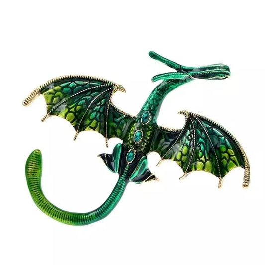 Dragon brooch pin