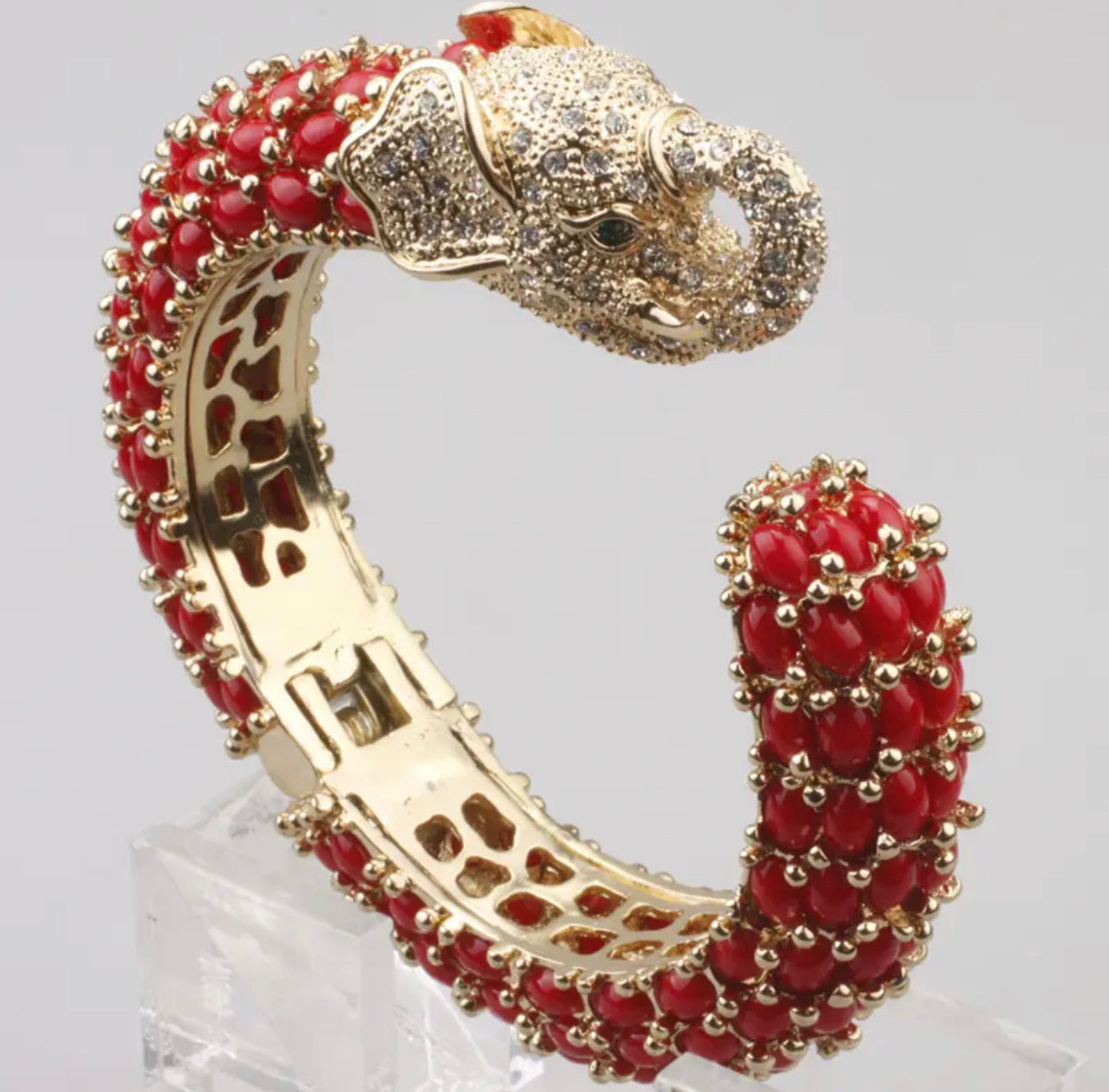 Elephant red bracelet