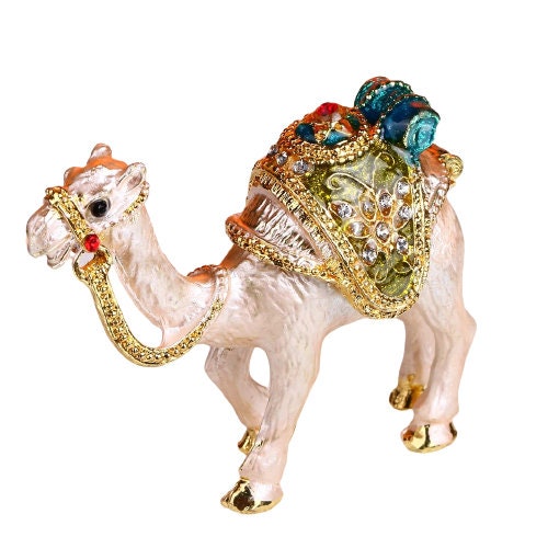 Camel Jeweled Trinket Box| Camel Jewelry Storage
