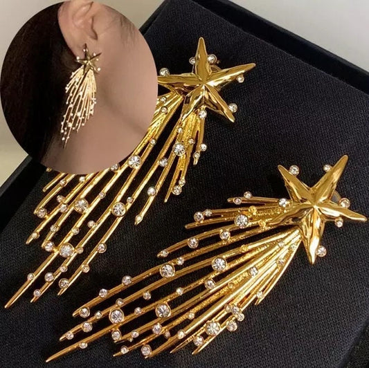 Star earrings