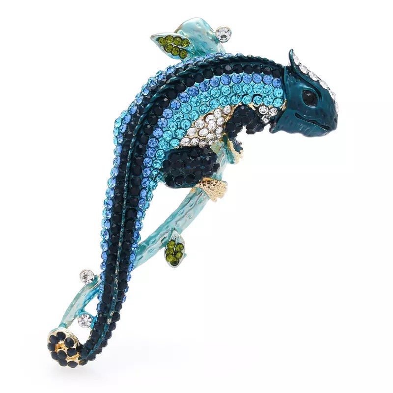 Chameleon Brooch pin