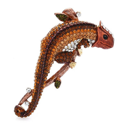 Chameleon Brooch pin