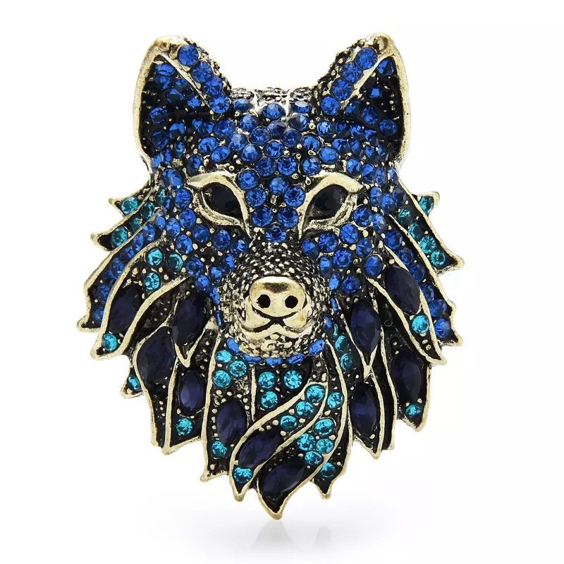 Fox brooch pin - Pink Fantasma 