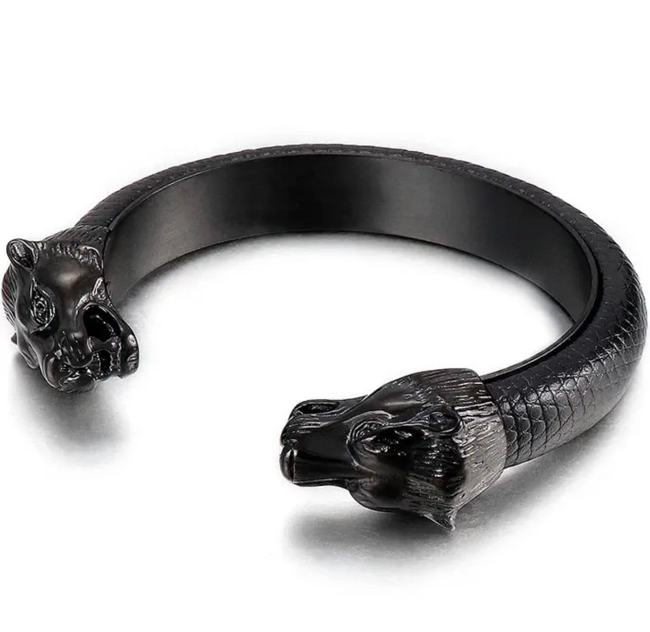 Stainless Steel Lion Head Bracelets|Lion bracelets - Pink Fantasma 